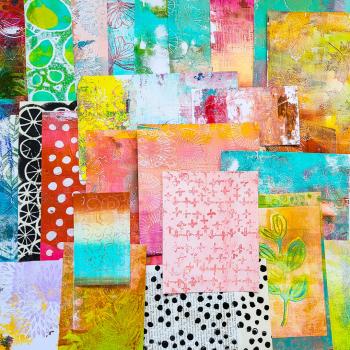 Collagepapier Päckchen 2505